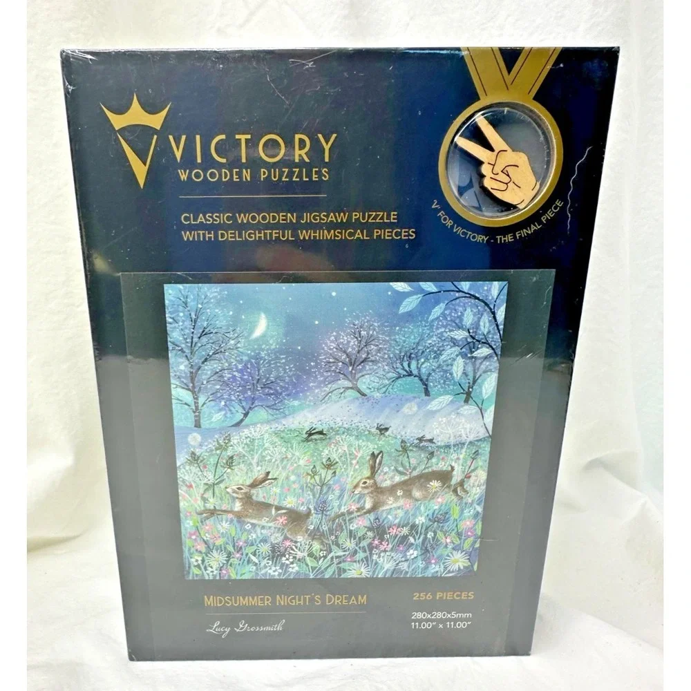 NEW Victory Wooden Puzzle Midsummer Nights Dream Sealed 256 PC